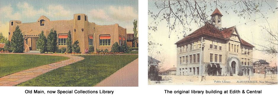 Old library buildings