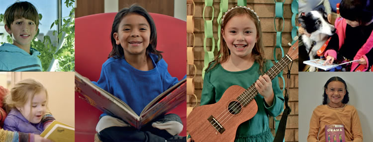 Children in Library